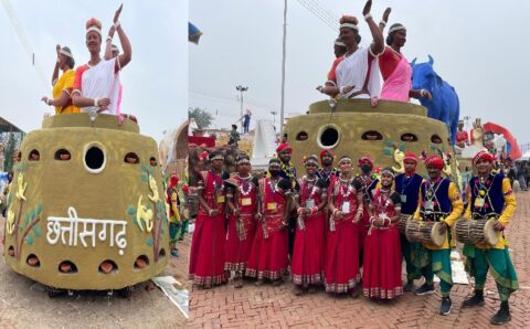 रायपुर : छत्तीसगढ़ की गोधन न्याय योजना की कामयाबी का साक्षी बना राजपथ ।