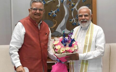 पीएम मोदी से मिले पूर्व मुख्यमंत्री डॉ. रमन, छत्तीसगढ़ के विभिन्न मुद्दों पर हुई चर्चा