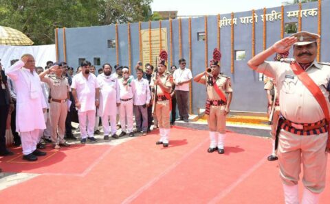 जगदलपुर में झीरम घाटी शहीद मेमोरियल का आज मुख्यमंत्री ने किया लोकार्पण