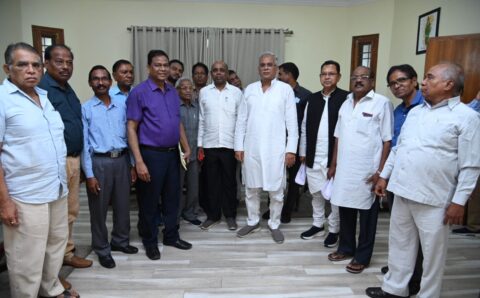 सर्व आदिवासी समाज के पदाधिकारियों ने मुख्यमंत्री से की सौजन्य मुलाकात