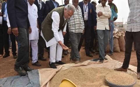 मुख्यमंत्री भूपेश बघेल ने की अहम घोषणा: राज्य में एक नवम्बर से होगी धान खरीदी