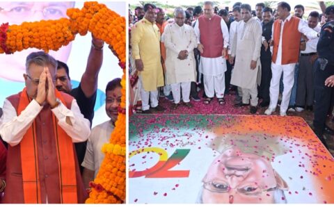 पूर्व मुख्यमंत्री डॉ रमन सिंह को जन्मदिन पर बधाई देने लगा रहा लोगो तांता, दिलों पर राज करने की कही बात