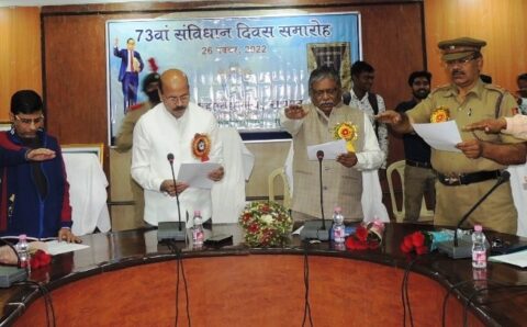 इंदिरा गांधी कृषि विश्वविद्यालय में संविधान दिवस मनाया गया