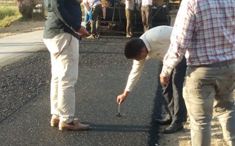 कवर्धा से भोरमदेव मार्ग तक डामरीकरण कार्य हुआ प्रारंभ, पर्यटन सुविधाओं मे हो रहा विस्तार