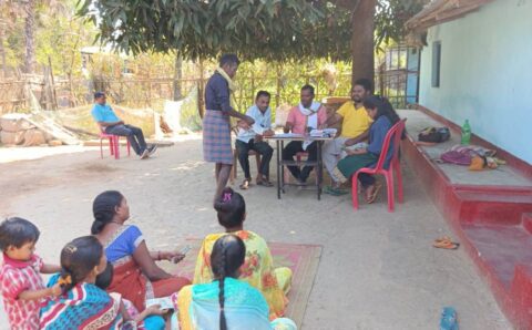 मनरेगा की मजदूरी के भुगतान की नकद निकासी श्रमिकों के द्वार तक