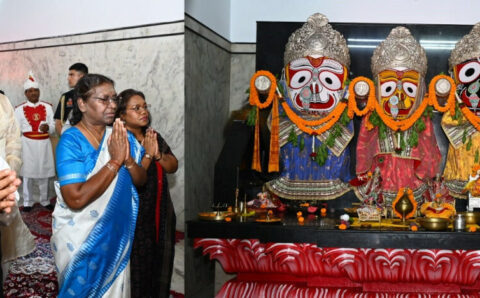 राष्ट्रपति द्रौपदी मुर्मु पहुँची जगन्नाथ मंदिर…
