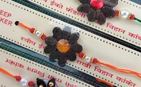 इस रक्षाबंधन कोदो, कुटकी और गोबर की राखियां भी मिलेंगी मार्किट मे, 5 हजार की लागत से की तैयार…