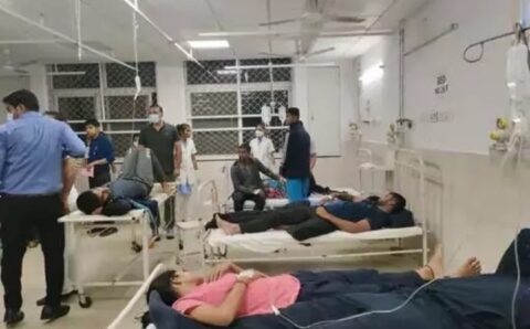 कॉलेज में फूड पॉइजनिंग, 100 स्टूडेंट्स हुए बीमार…