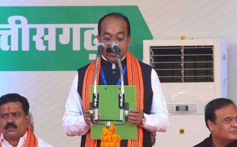 डिप्टी सीएम पद की अरुण साव ने ली शपथ…