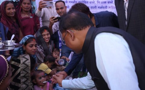 मुख्यमंत्री साय ने महिला एवं बाल विकास विभाग द्वारा लगाए गए स्टॉल का किया अवलोकन..