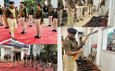 एसएसपी कोतवाली थाने का किया आकस्मिक निरीक्षण…