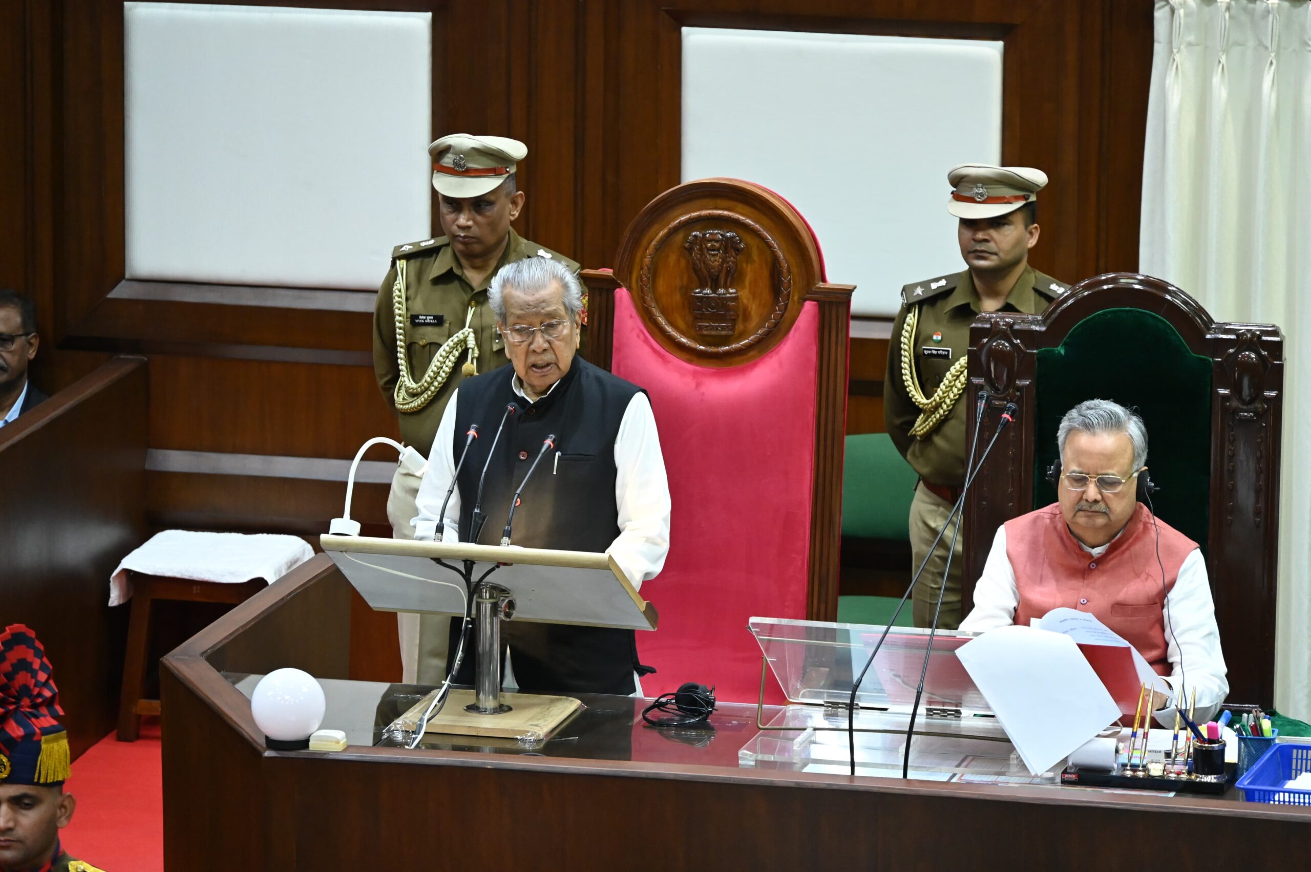 छत्तीसगढ़ विधानसभा का बजट सत्र शुरू,  यह रहा राज्यपाल का अभिभाषण