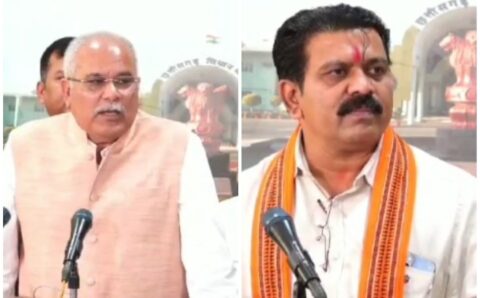साधराम यादव हत्याकांड में सीबीआई जांच की मांग को लेकर लेकर सदन में हुआ जमकर हंगामा, कांग्रेस विधायकों ने नारेबाजी करते हुए गर्भगृह में किया प्रवेश, विधायक निलंबित