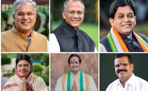 लोकसभा चुनाव के लिए 6 उम्मीदवारों के नाम की कांग्रेस ने की घोषणा, भूपेश बघेल राजनांदगांव और ताम्रध्वज साहू महासमुंद से लड़ेंगे चुनाव