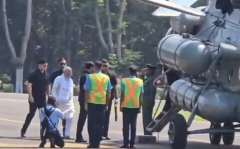 दो दिवसीय छत्तीसगढ़ प्रवास पर प्रधानमंत्री मोदी, आज पहुँचे रायगढ़…
