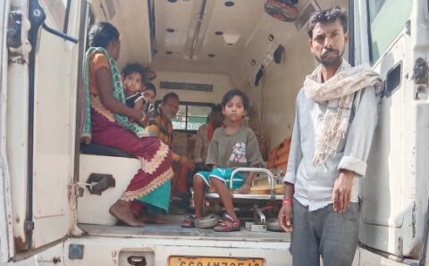 बच्ची के पेट में फसा आलपिन..!!, सीएम कैंप के पहल से मासूम को मिला नया जीवन…