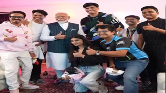 नरेंद्र मोदी ने देश के टॉप डिजिटल गेमर्स से की मुलाकात ,PM ने वीडियो भी किया साझा…