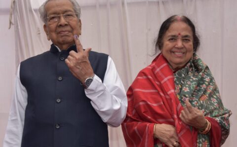 राज्यपाल हरिचंदन ने किया लोकसभा निर्वाचन 2024 के लिए किया मतदान…