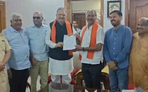 भाजपा विधायक एवं कैबिनेट मंत्री बृजमोहन अग्रवाल ने दिया इस्तीफा