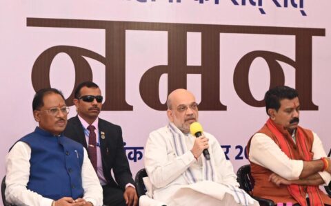 अमित शाह का बयान-जवानों की शहादत नहीं जाएगी व्यर्थ, नक्सलवाद का करेंगे खात्मा, सीएम साय ने शहीदों की प्रतिमा स्थापित करने की घोषणा