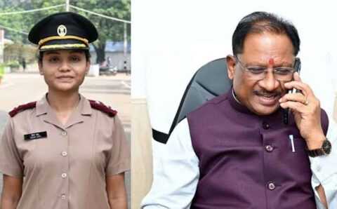 सीएम साय ने लेफ्टिनेंट नर्सिंग ऑफिसर वीणा साहू और राष्ट्रीय इंडियन मिलिट्री कॉलेज में चयनित आदित्य सिंह के देश सेवा के जज्बे को सराहा, कहा…