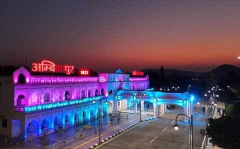 छत्तीसगढ़ के 05 अमृत स्टेशनों का प्रधानमंत्री के द्वारा किया गया उद्घाटन