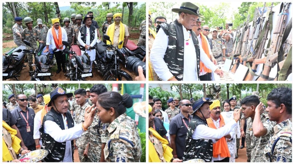 जवानों के बुलंद हौसलों से मिटेगा नक्सलवाद का कलंक: मुख्यमंत्री विष्णु देव साय