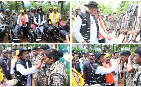 जवानों के बुलंद हौसलों से मिटेगा नक्सलवाद का कलंक: मुख्यमंत्री विष्णु देव साय