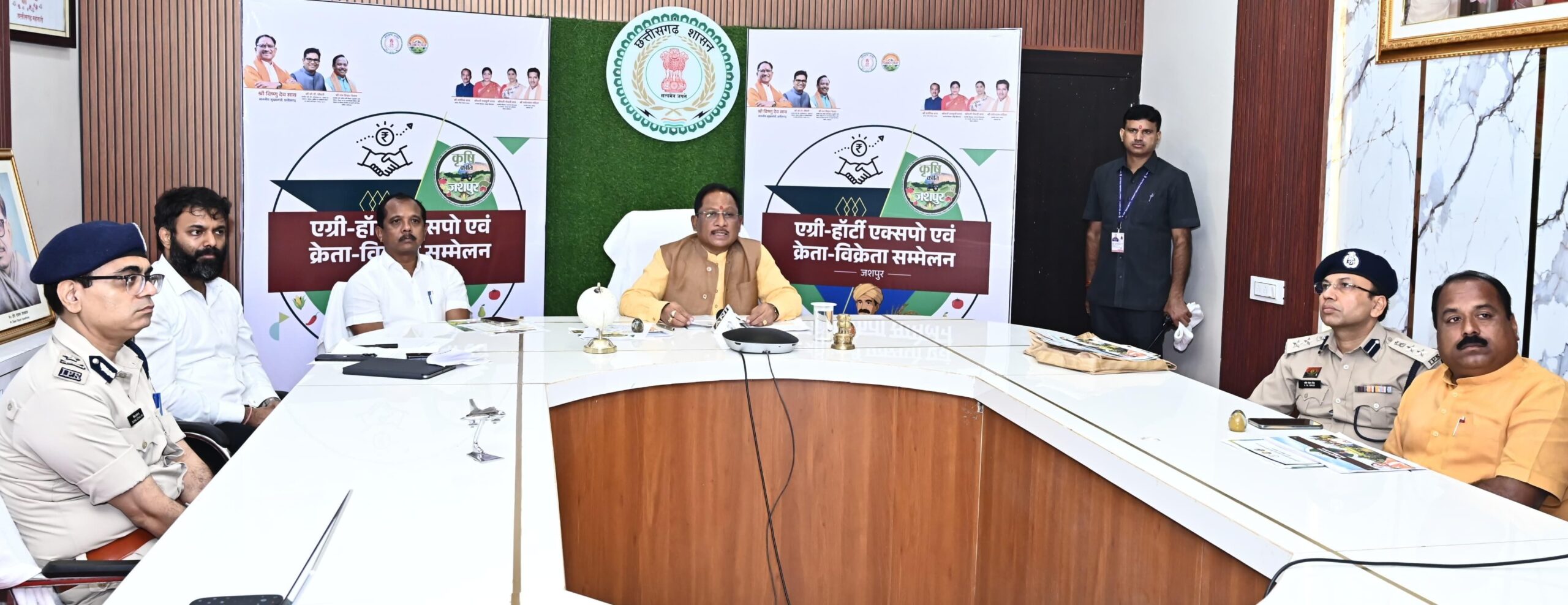 सीएम साय ने एग्री-हॉर्टी एक्सपो एवं क्रेता-विक्रेता सम्मेलन का किया वर्चुअल शुभारंभ, कहा- नवाचार और तकनीक से सशक्त होंगे प्रदेश के अन्नदाता