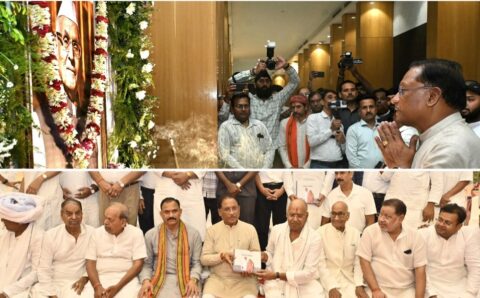 सीएम साय ने स्वर्गीय रामजीलाल अग्रवाल को दी श्रद्धांजलि, सांसद बृजमोहन अग्रवाल के पिता थे रामजीलाल