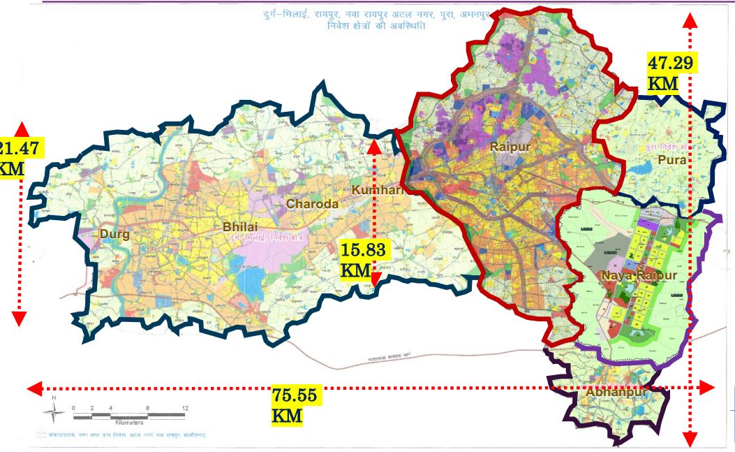 स्टेट कैपिटल रीजन बनेेगा छत्तीसगढ़ का नया ग्रोथ इंजन