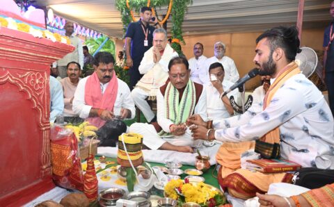 मुख्यमंत्री निवास का हरेली तिहार आयोजन, सीएम ने कहा – किसानों की खुशहाली और समृद्धि हमारा प्रमुख ध्येय