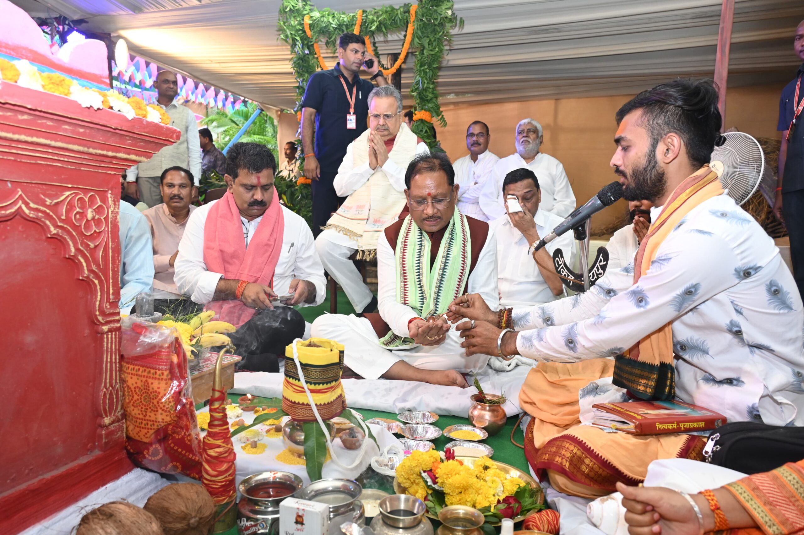 मुख्यमंत्री निवास का हरेली तिहार आयोजन, सीएम ने कहा – किसानों की खुशहाली और समृद्धि हमारा प्रमुख ध्येय