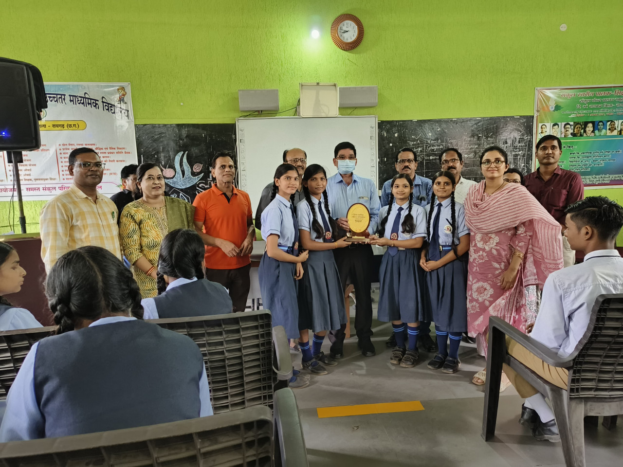 राज्य स्तरीय विज्ञान एवं गणित क्विज प्रतियोगिता में रायगढ़ जिले का पुसौर विकासखण्ड रहा अव्वल