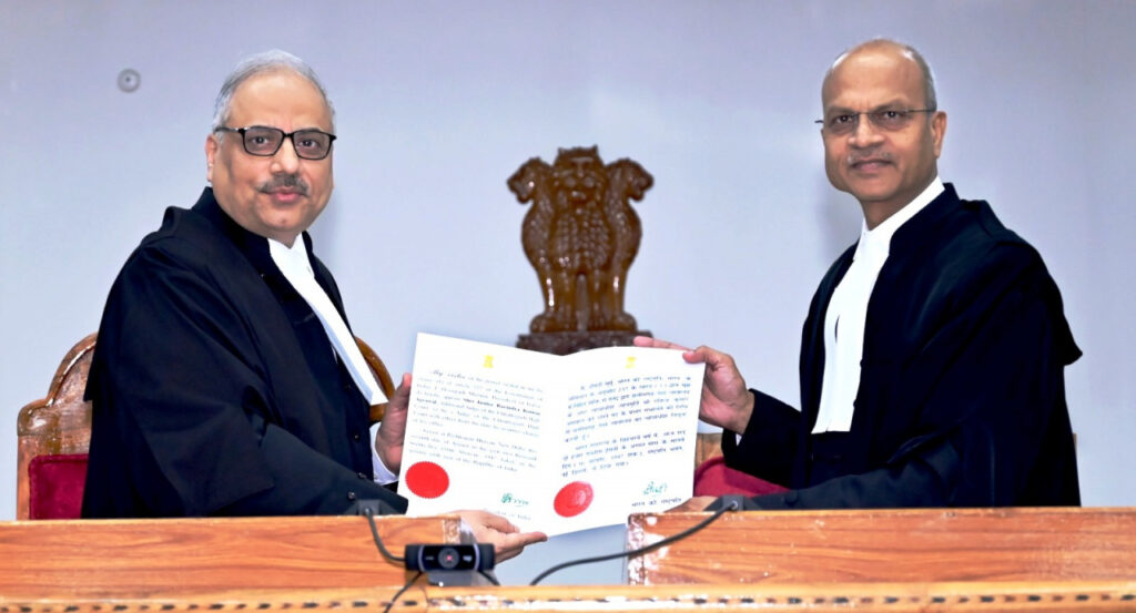 न्यायमूर्ति रविन्द्र कुमार अग्रवाल होंगे छत्तीसगढ़ उच्च न्यायालय के स्थायी न्यायाधीश