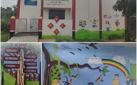 मनरेगा योजना से बना आंगनबाड़ी अब संवर रहा बच्चों का भविष्य