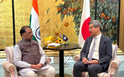 छत्तीसगढ़ में जापानी निवेश की तैयारी : मुख्यमंत्री साय ने ओसाका में एसएएस सानवा को किया आमंत्रित