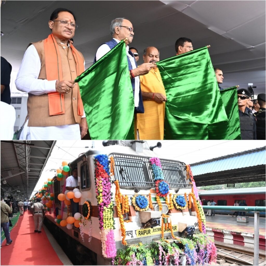 प्रधानमंत्री की विशेष पहल से बस्तर समेत प्रदेश भर में रेल सेवाओं का बढ़ा दायरा