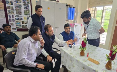 शिक्षा मंत्री यादव ने गुजरात के विद्या समीक्षा केंद्र का किया निरीक्षण