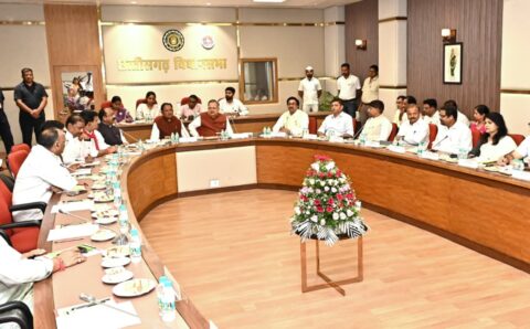 प्रधानमंत्री मोदी के छत्तीसगढ़ आगमन की तैयारियों को लेकर उच्च स्तरीय बैठक सम्पन्न