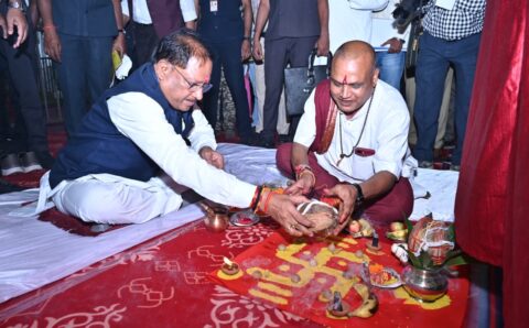 77 विकास कार्यों का शिलान्यास और लोकार्पण किया