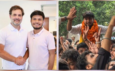 छत्तीसगढ़ के कुणाल बंजारे ने रचा इतिहास, बने शिवाजी कॉलेज छात्रसंघ अध्यक्ष