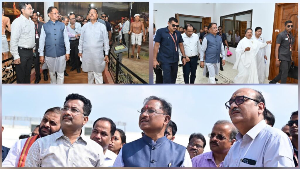 पीएम मोदी के स्वागत की तैयारियों का सीएम साय ने लिया जायज़ा, कहा — “प्रदेश के लिए गौरव का अवसर, हर व्यवस्था हो गरिमामय और त्रुटिरहित”