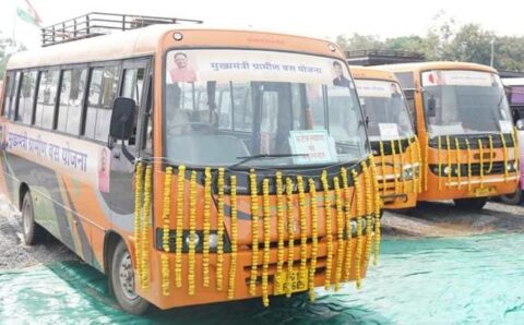 केंद्रीय गृह मंत्री शाह ने मुख्यमंत्री ग्रामीण बस योजना का किया शुभारंभ