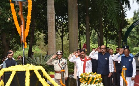 “शहीदों का बलिदान अमर रहेगा” — पुलिस स्मृति दिवस पर राज्यपाल और मुख्यमंत्री ने दी श्रद्धांजलि, किया वीर जवानों का सम्मान