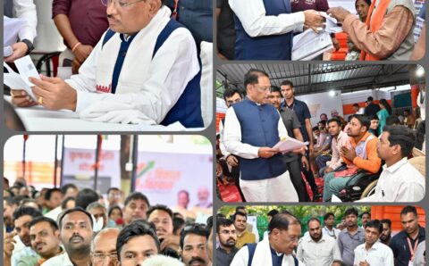 मुख्यमंत्री विष्णु देव साय ने आमजन की समस्याएँ सुनीं, मौके पर दिए त्वरित समाधान