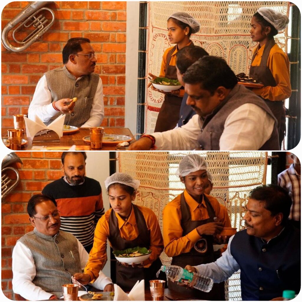 पंडुम कैफे का शुभारंभ बस्तर में नक्सल उन्मूलन की दिशा में हो रहे सकारात्मक – मुख्यमंत्री