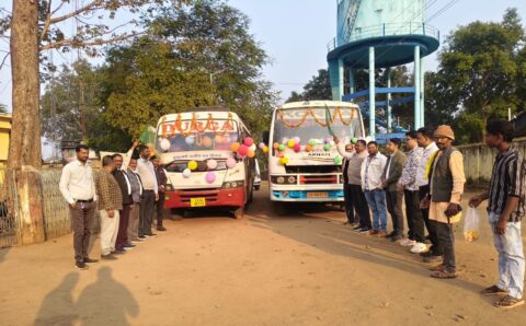 भरतपुर में नई ग्रामीण बस सेवा शुरू