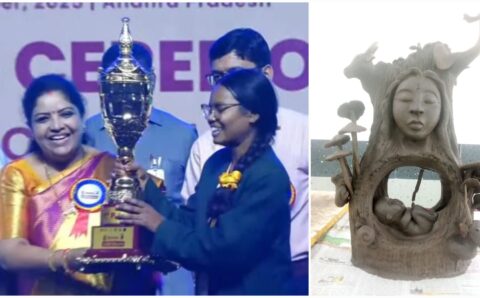 एकलव्य आदर्श आवासीय विद्यालय की छात्रा निहारिका नाग बनी राष्ट्रीय स्वर्ण पदक विजेता