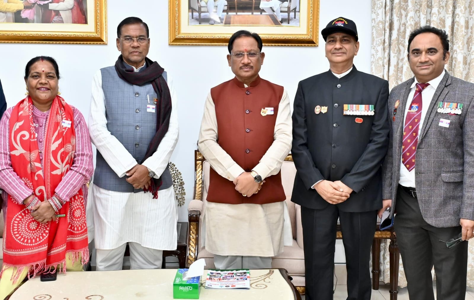 राष्ट्र की सुरक्षा में निरंतर तैनात हमारे सैन्य जवानों का योगदान अतुलनीय–मुख्यमंत्री साय